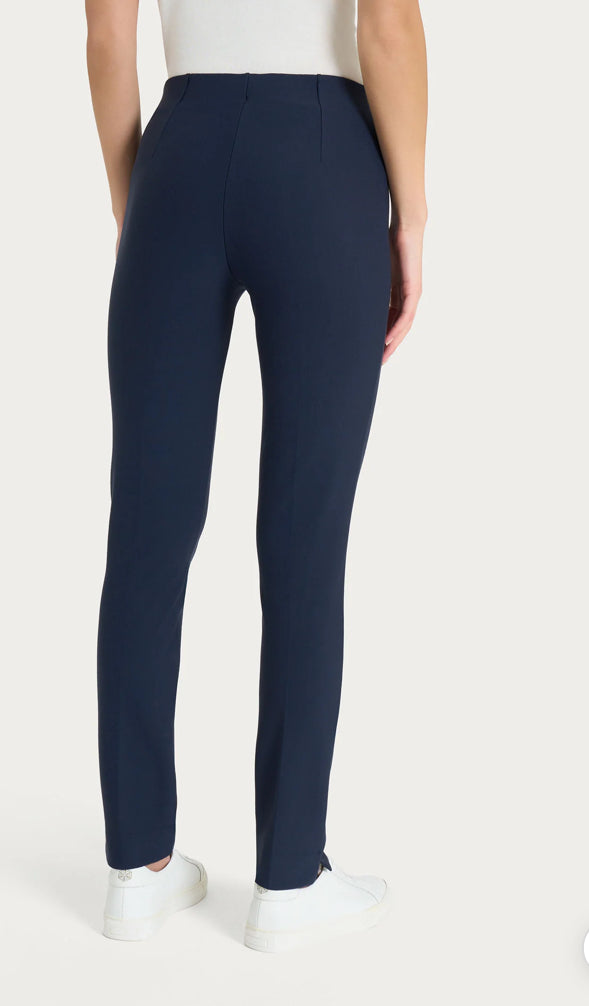 Cigarette Pants With Vents in Compact