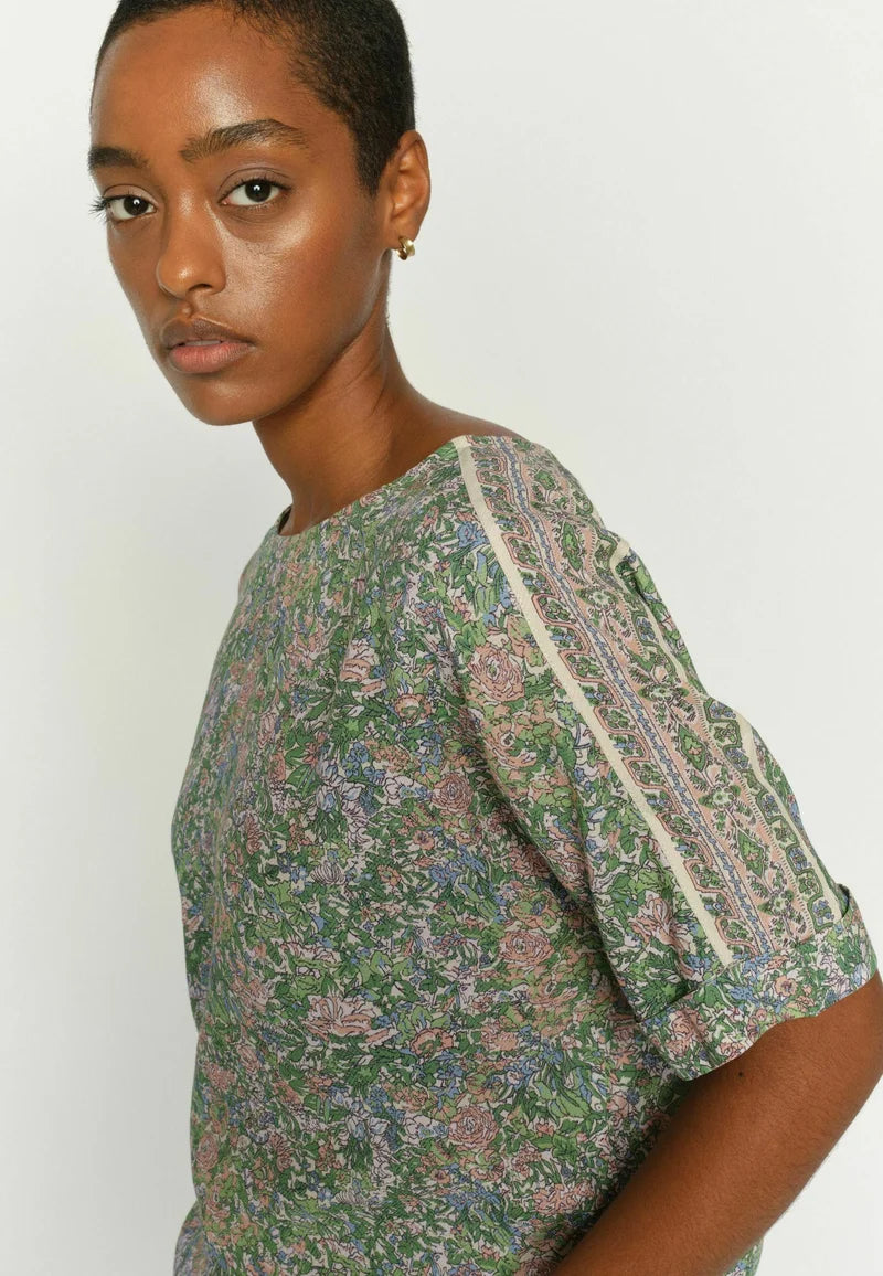 Palma Flowish Orchid Blouse