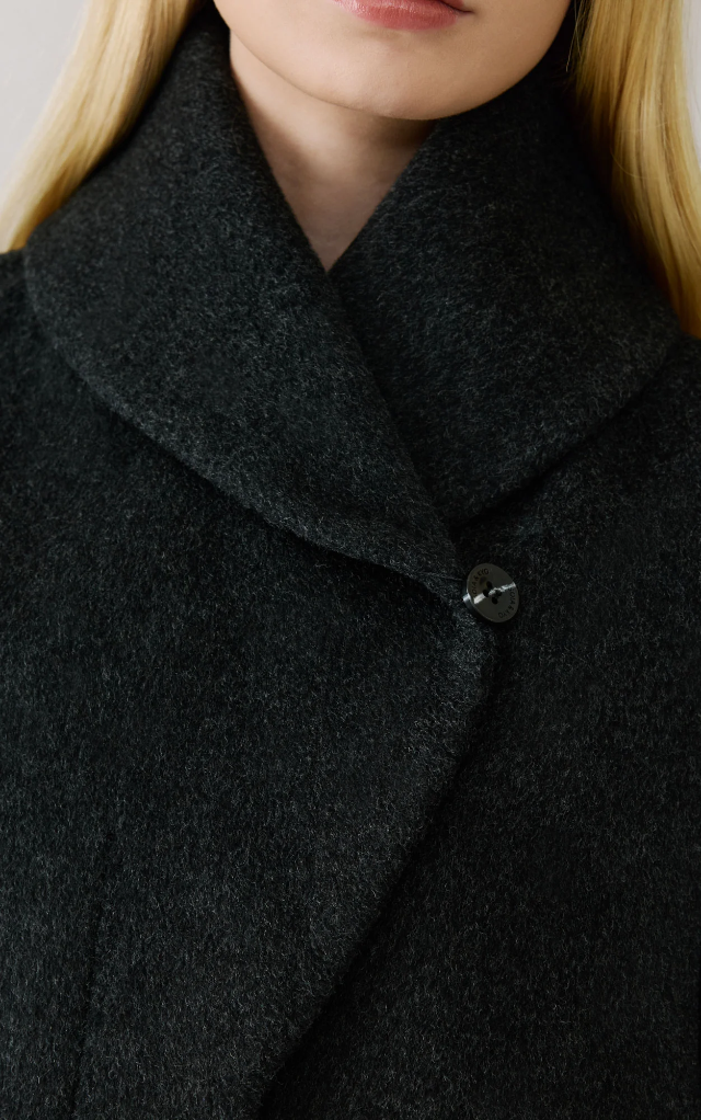 ELSA Wool Shawl Collar Coat
