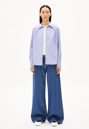 Louillaa  Striped Blouse