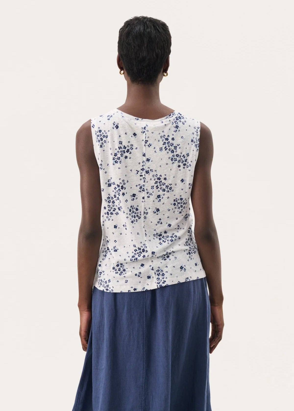 Rena Linen Blend Tank