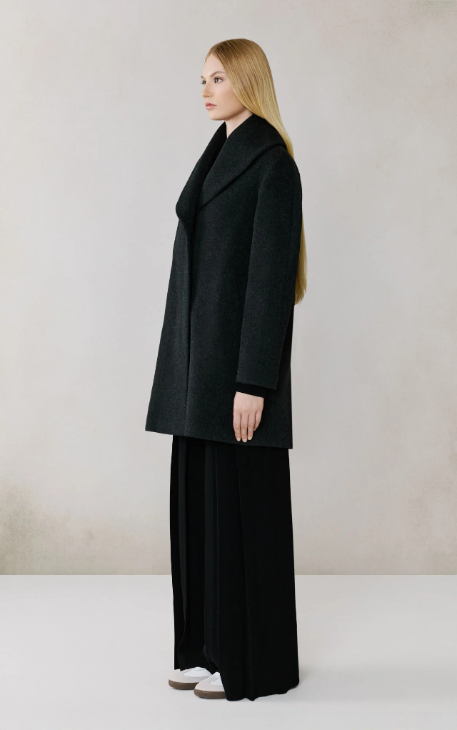 ELSA Wool Shawl Collar Coat