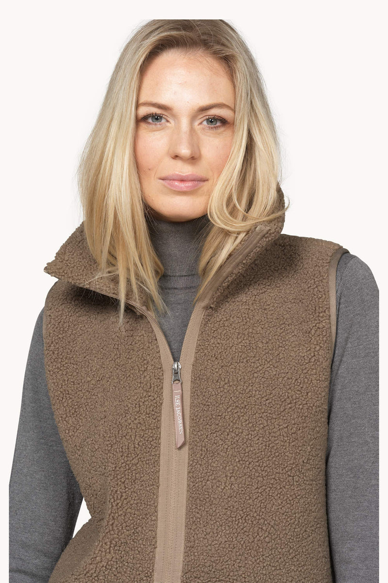 Long Fleece Vest