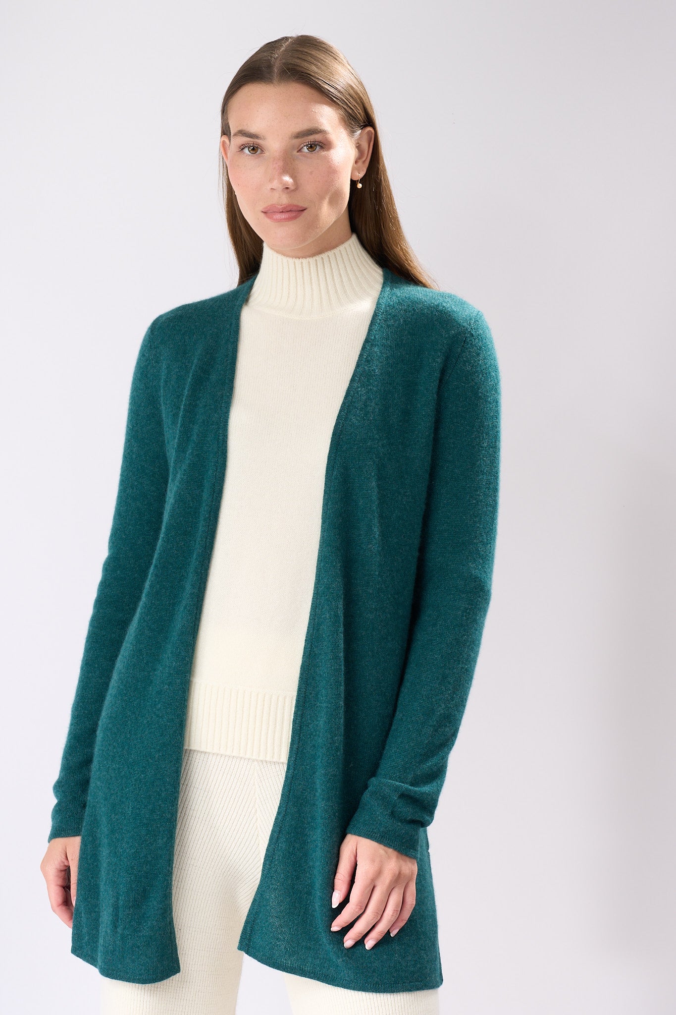 Longline Cashmere Cardigan