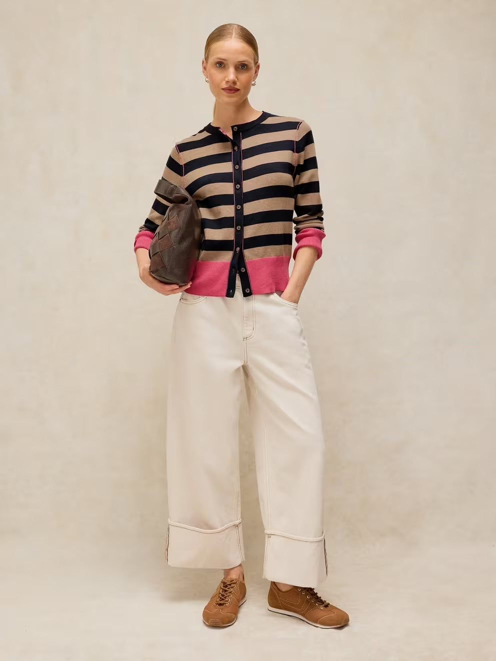 Lois Stripe Cardigan