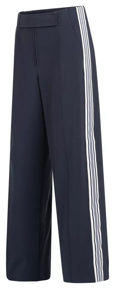 High Waist Trouser With Side Stripe