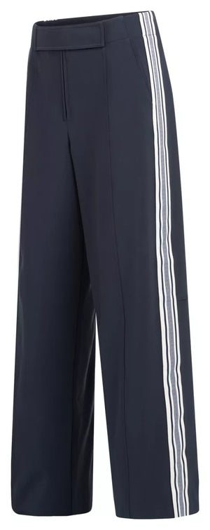 High Waist Trouser With Side Stripe