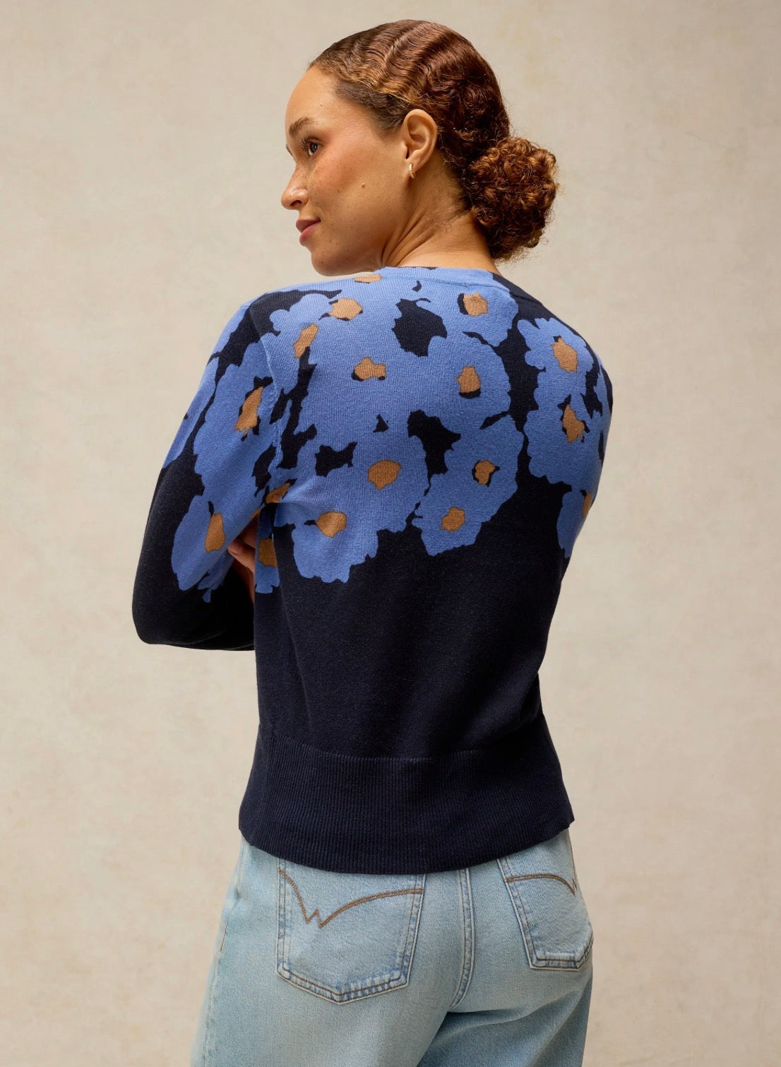 Lois Print Cardigan