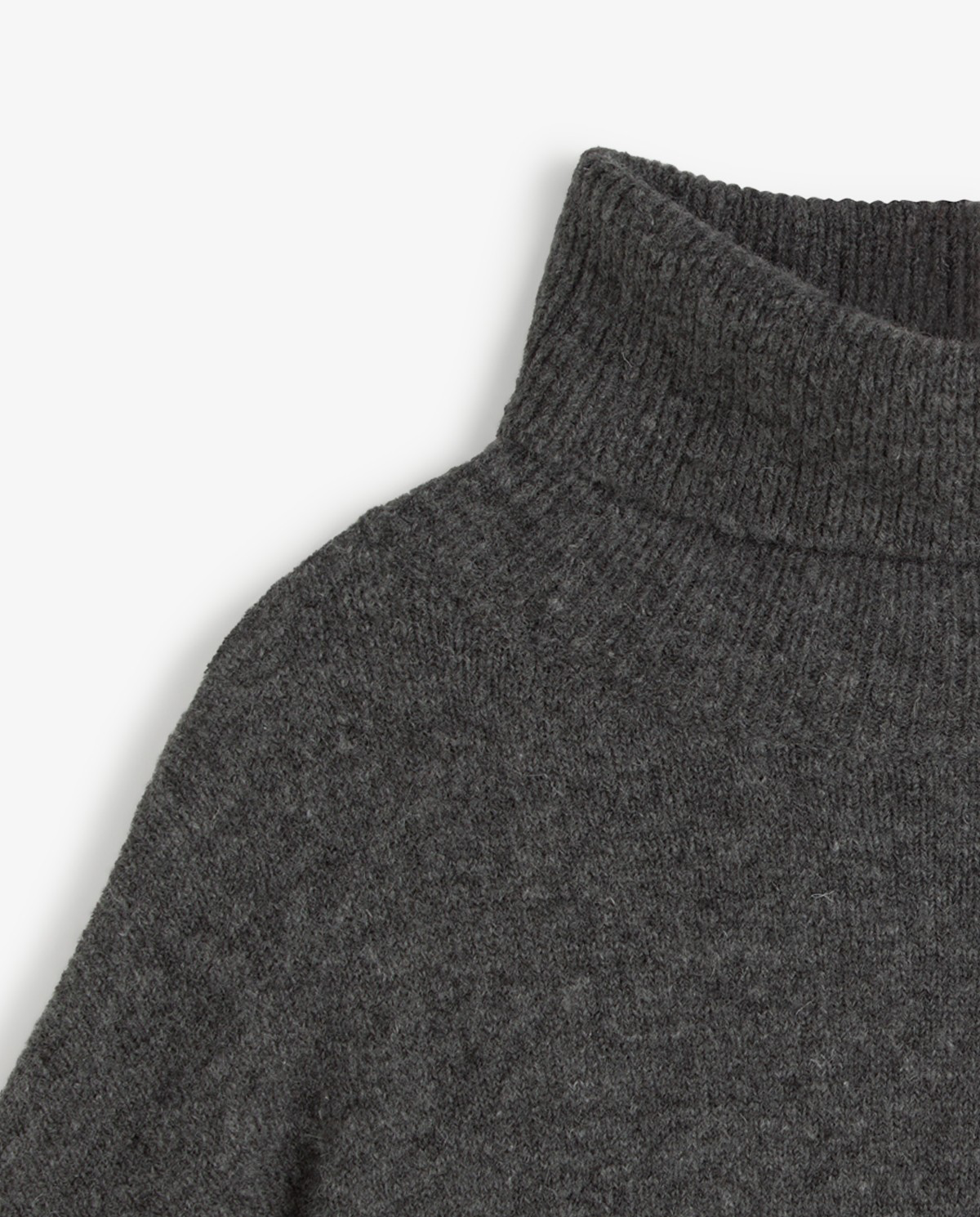 Oversize Sweater With Turtleneck