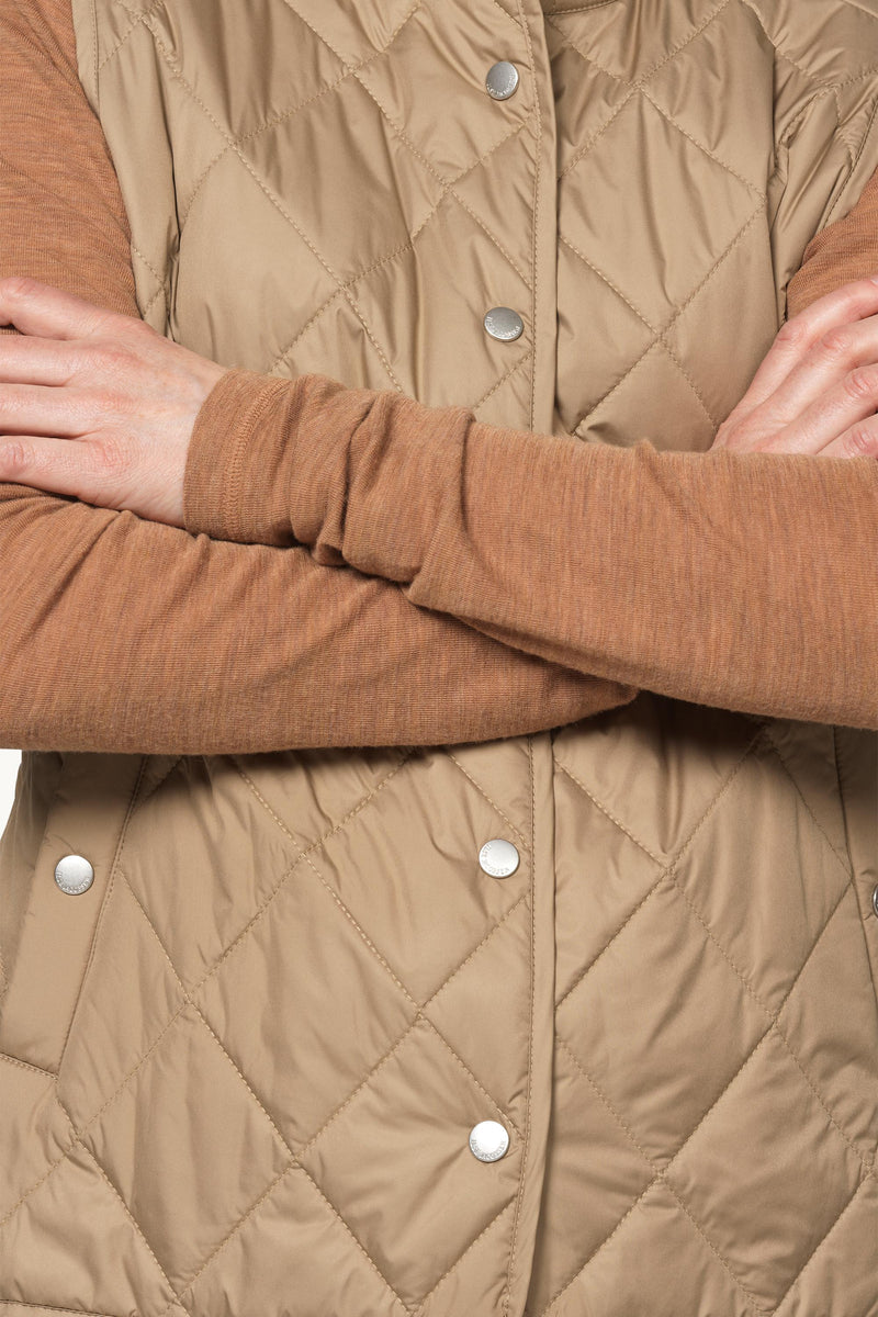 Beat 01 Short Quilted Vest