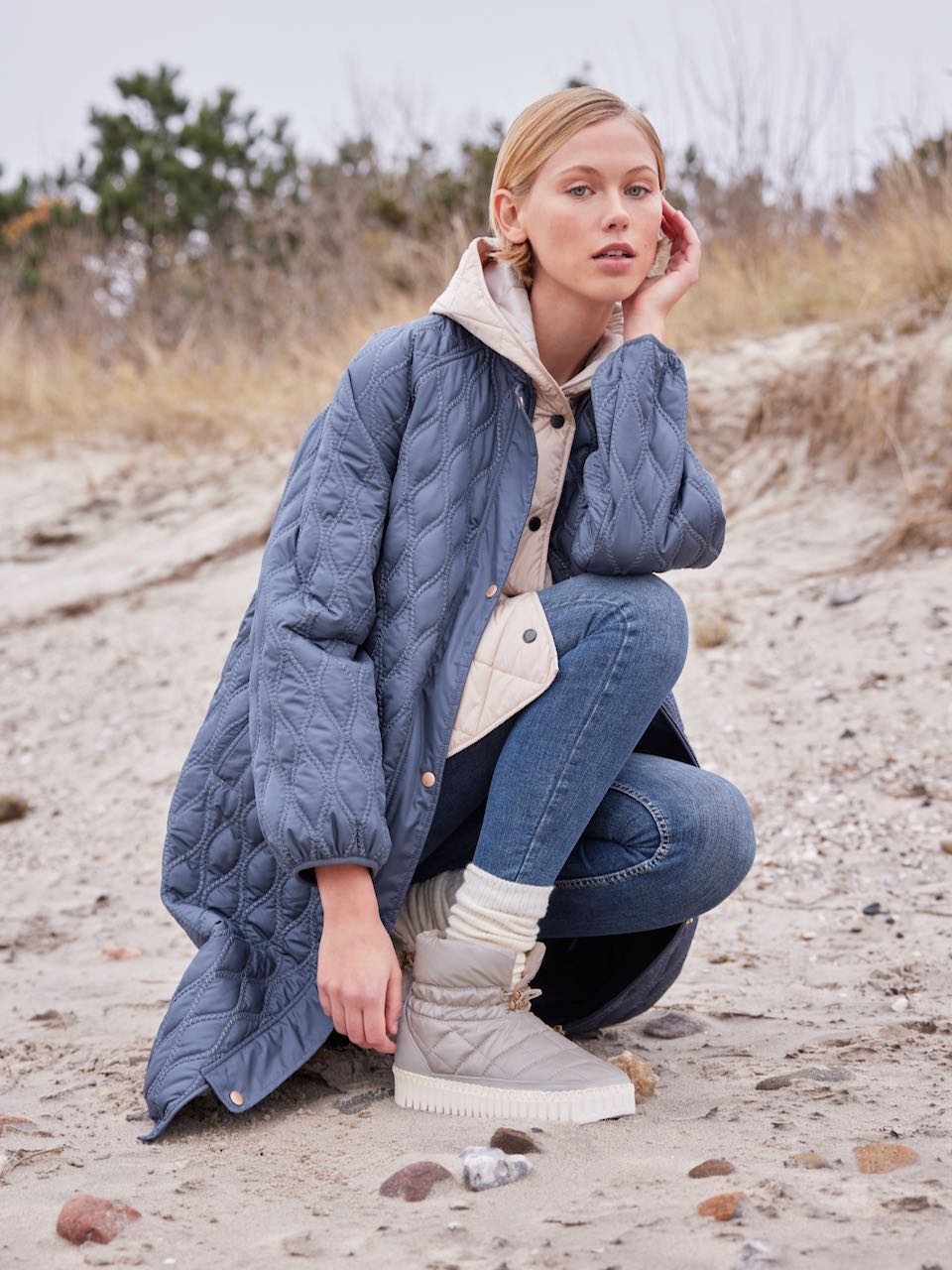 Long Quilt Jacket