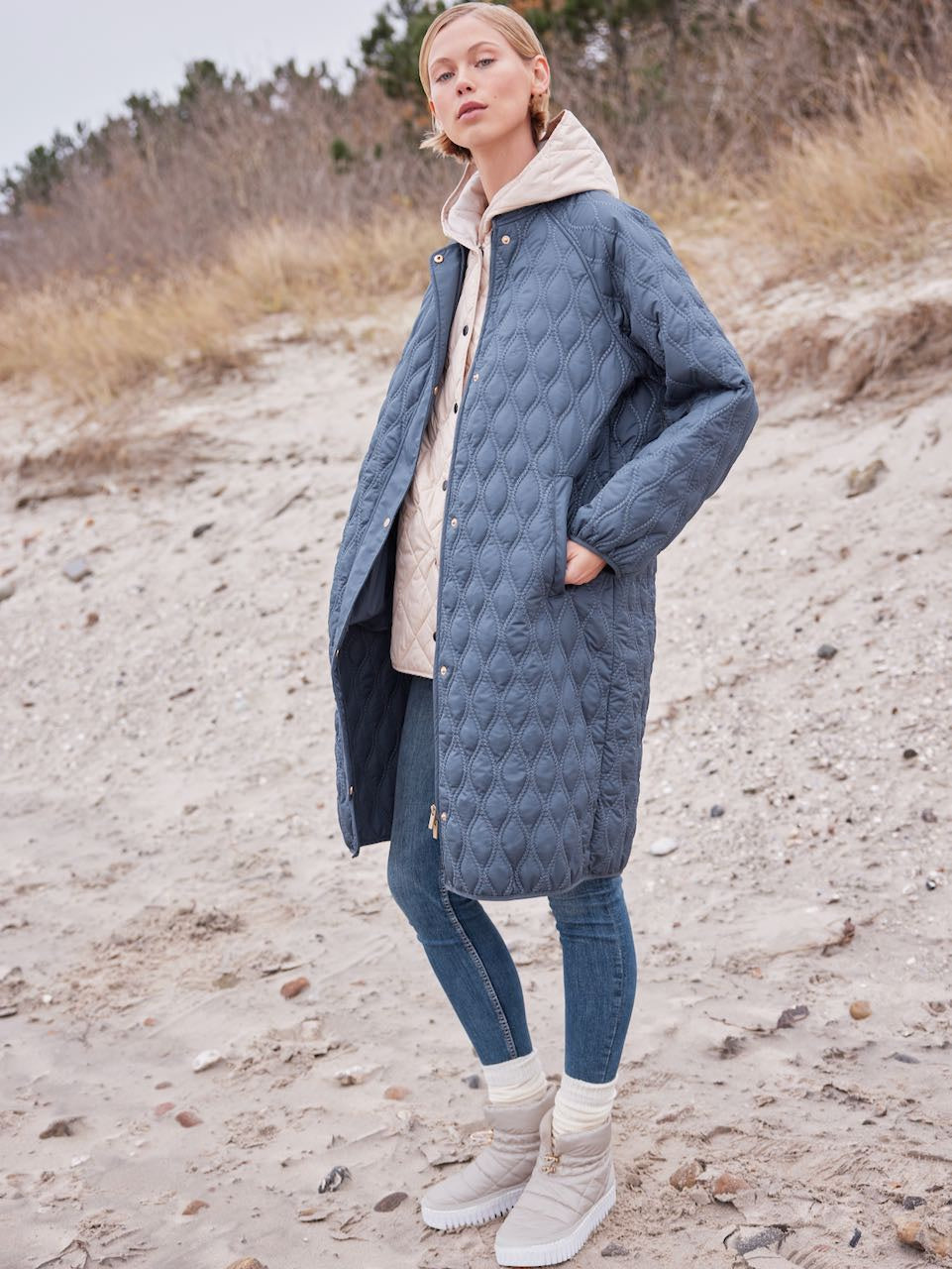 Long Quilt Jacket