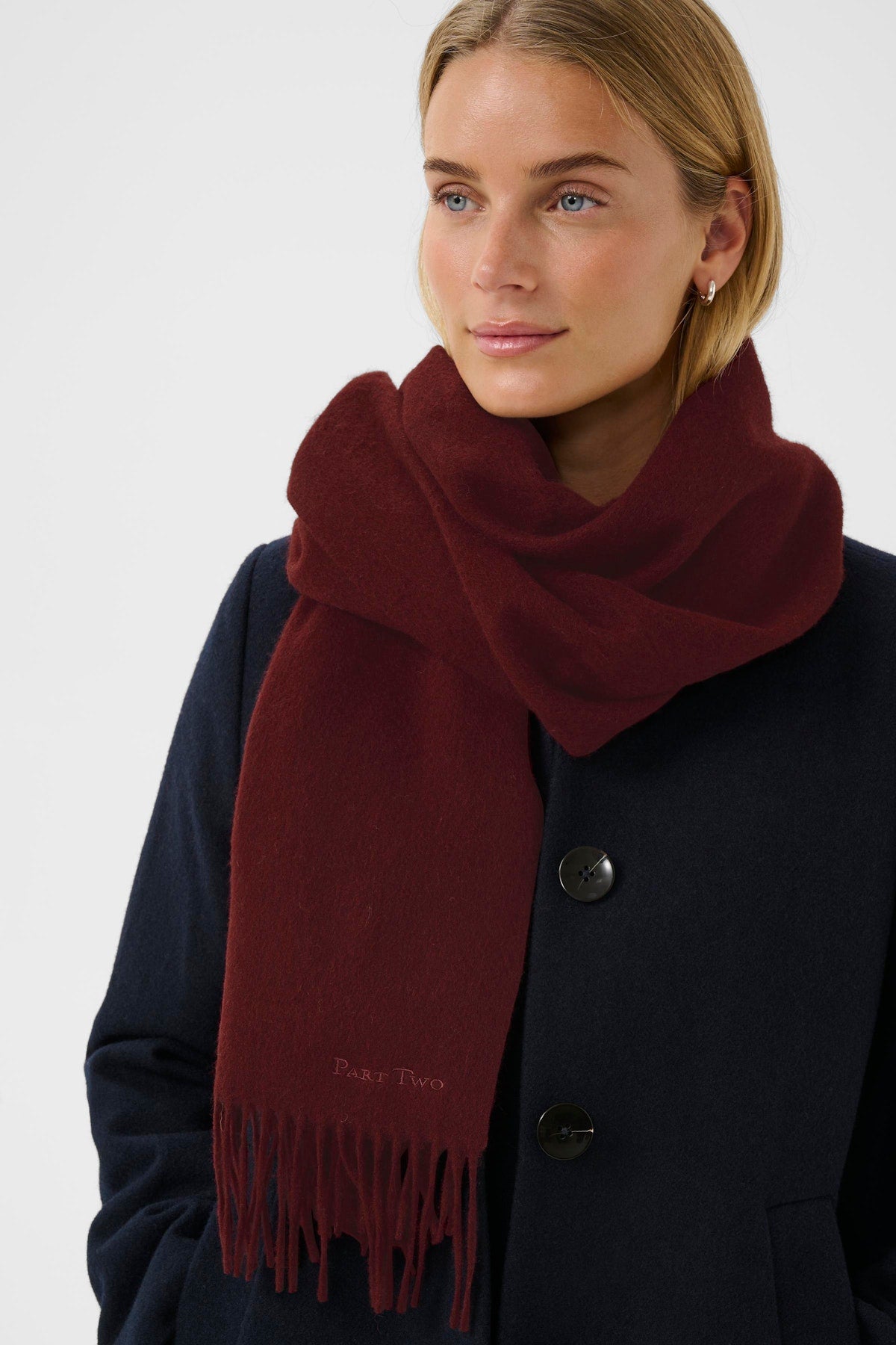 Kitha Tawny Port Scarf