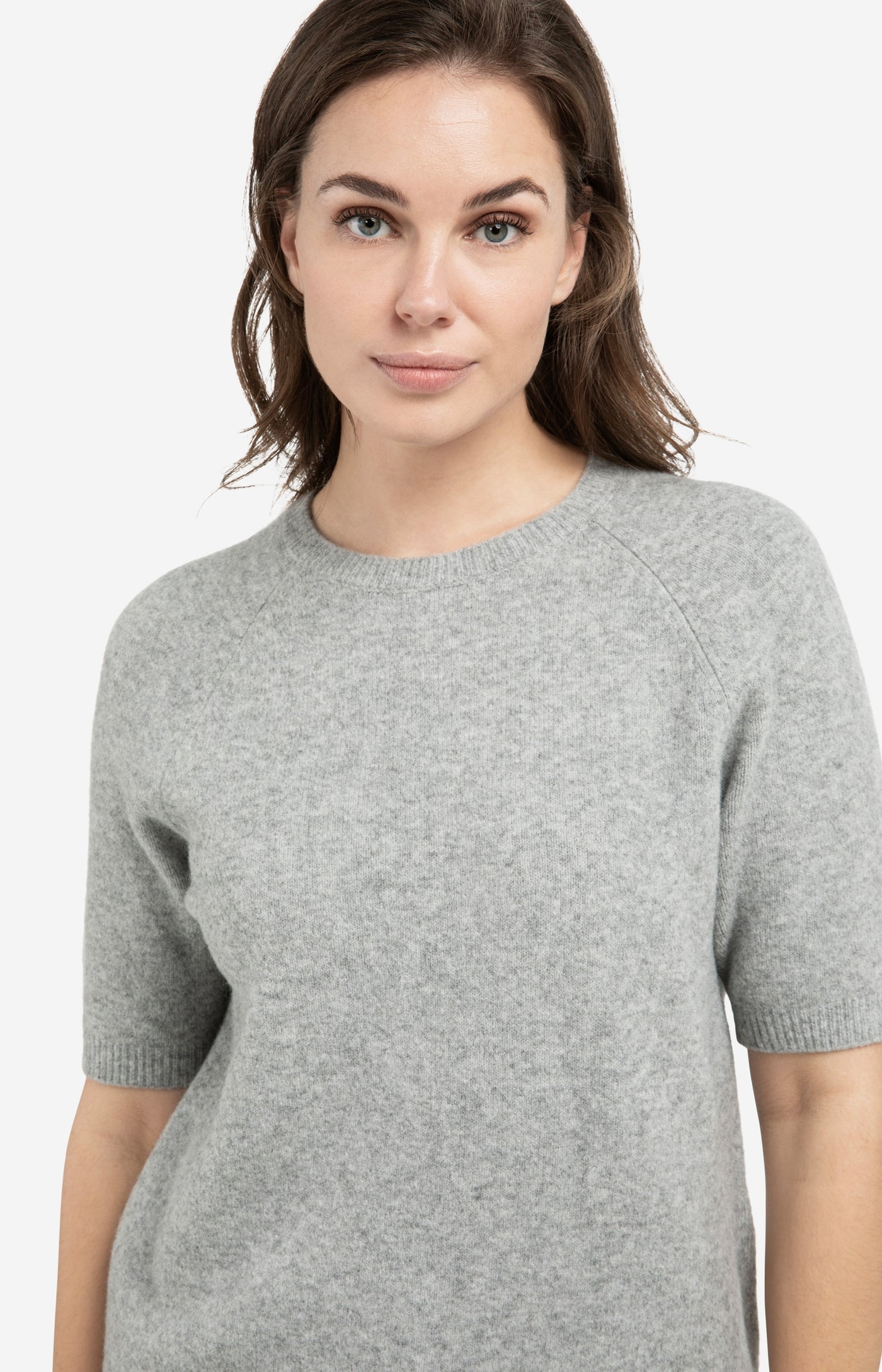 Soft Sweater with Short Sleeve