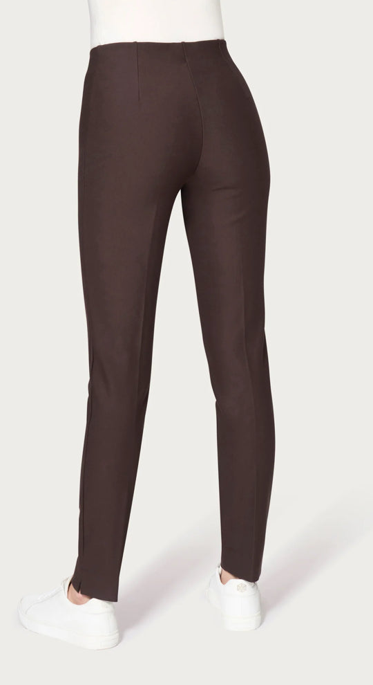 Cigarette Pants With Vents in Compact