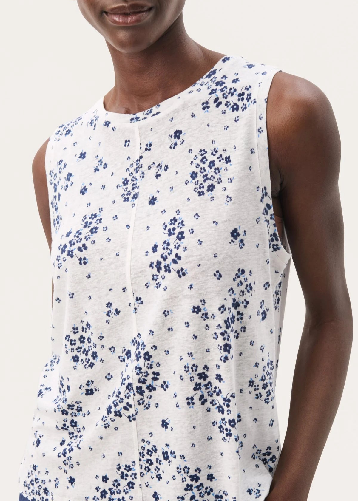 Rena Linen Blend Tank
