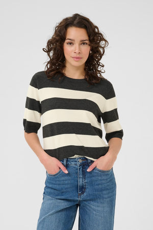 Lizza Striped Knit