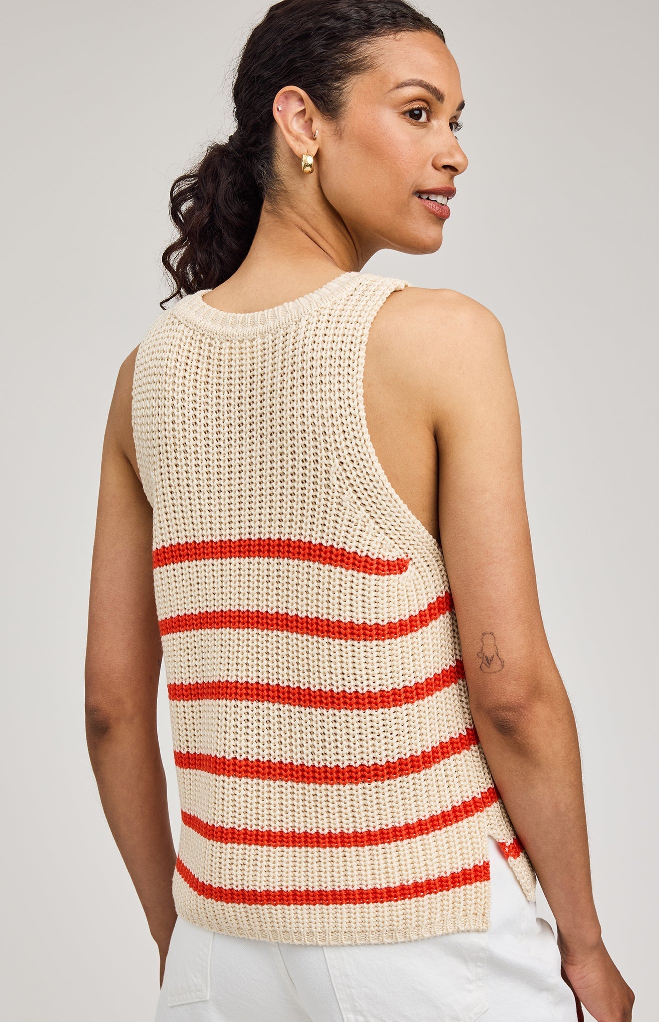 Andrea Stripe Knit Tank