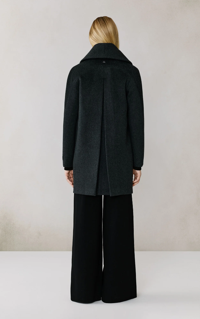 ELSA Wool Shawl Collar Coat