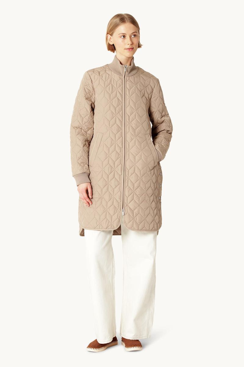 ART06 Long Quilted Jacket