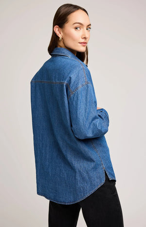 Whitney Denim Button Down Shirt