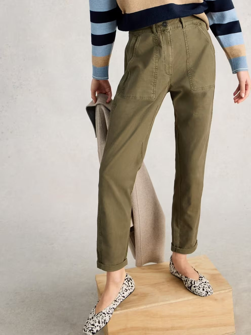 Twister Chino Ankle Length Trouser