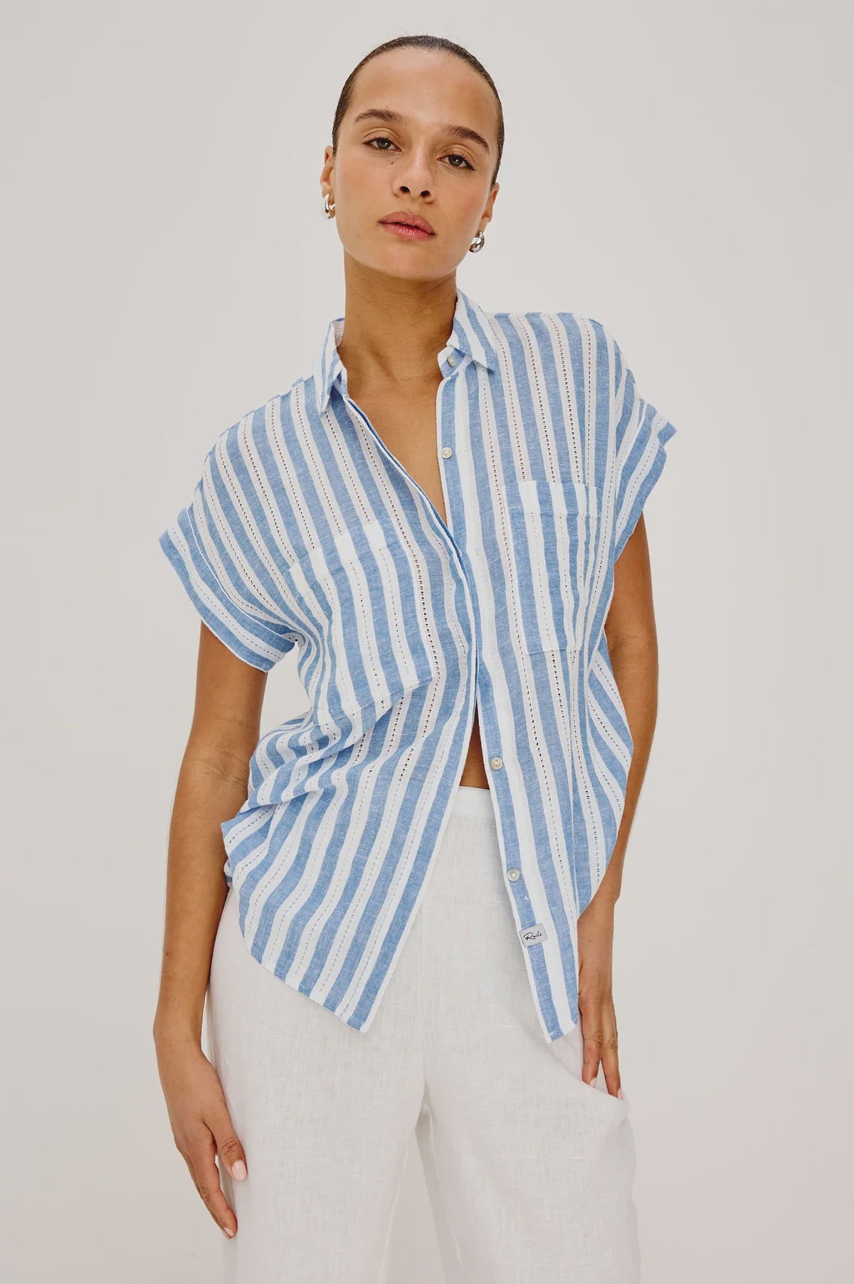 Cito Button Down - Atlantis Stripe