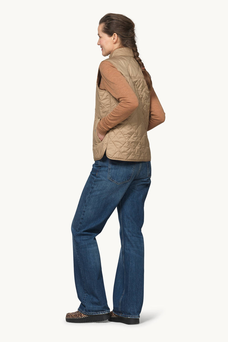 Beat 01 Short Quilted Vest