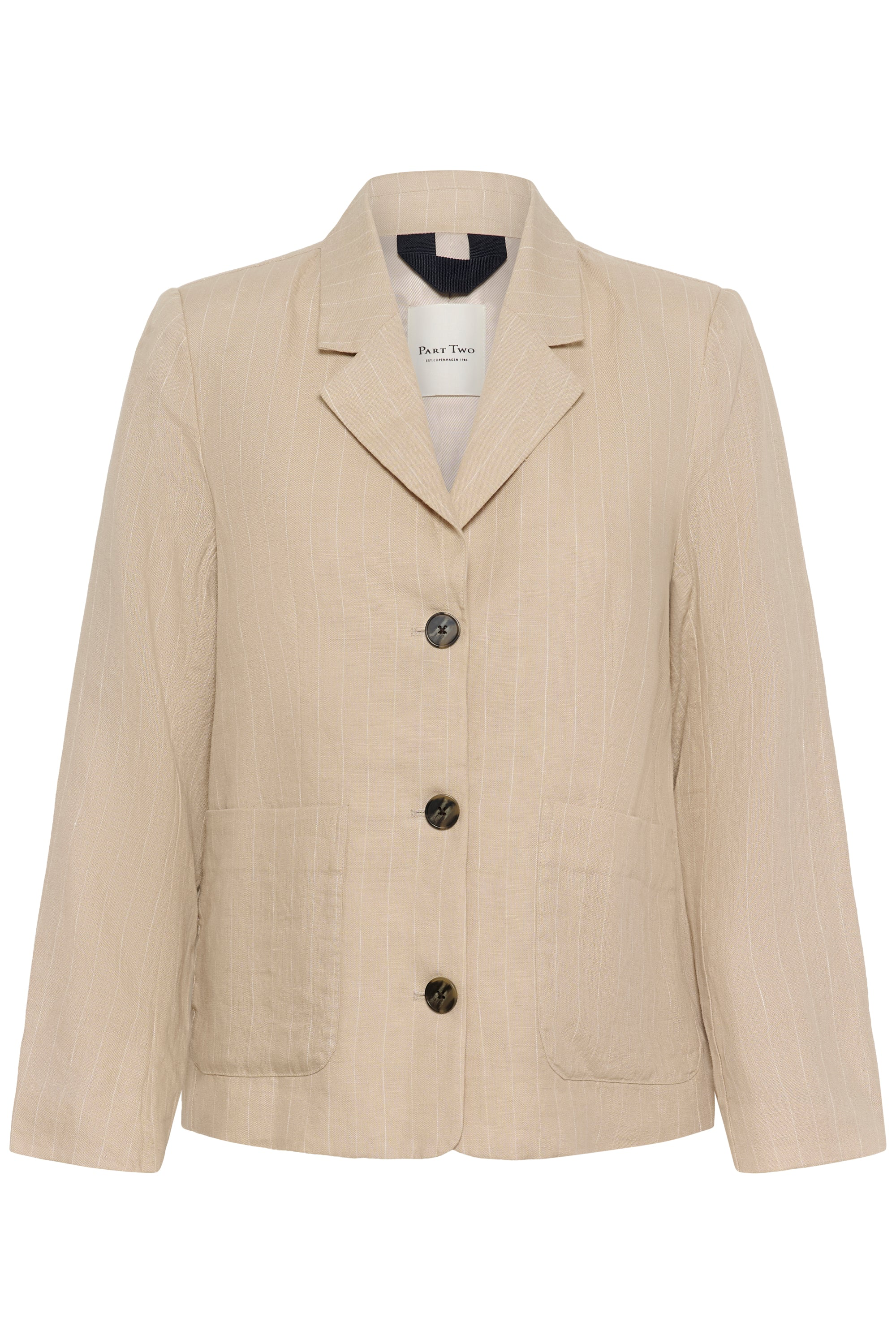 Alita Pinstripe Blazer