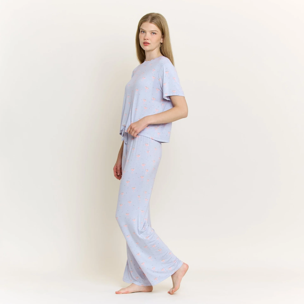 All American Moonbeam Rosé Tee & Pant Set
