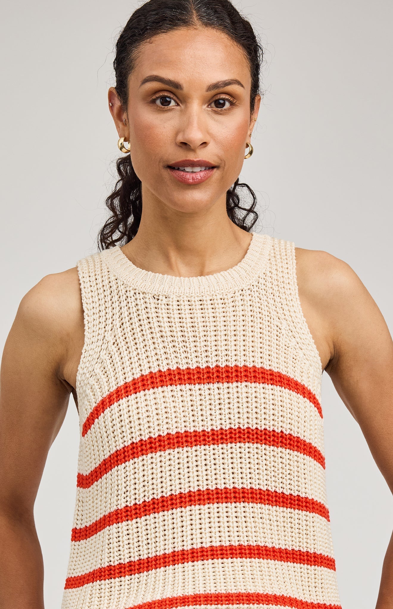 Andrea Stripe Knit Tank