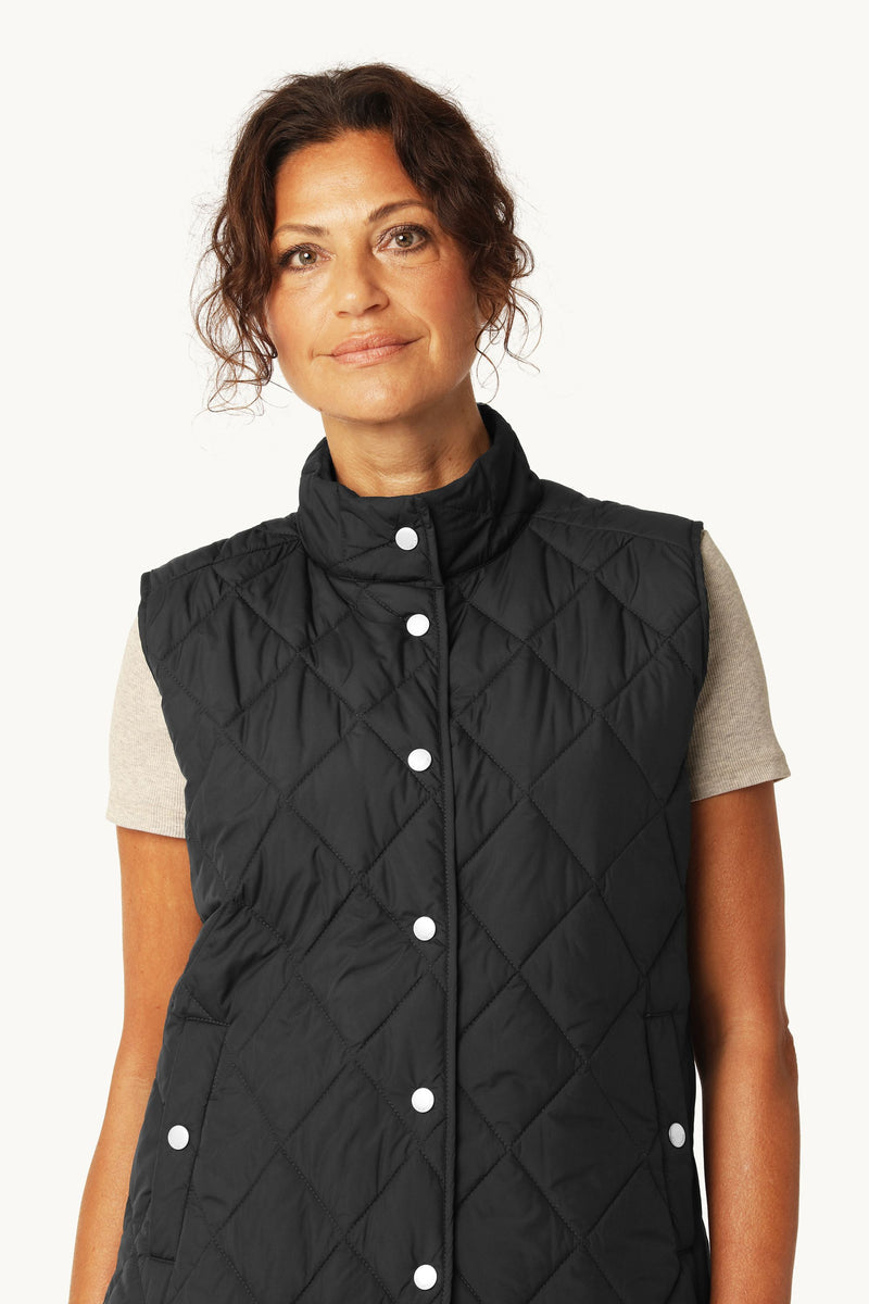 Beat 01 Short Quilted Vest