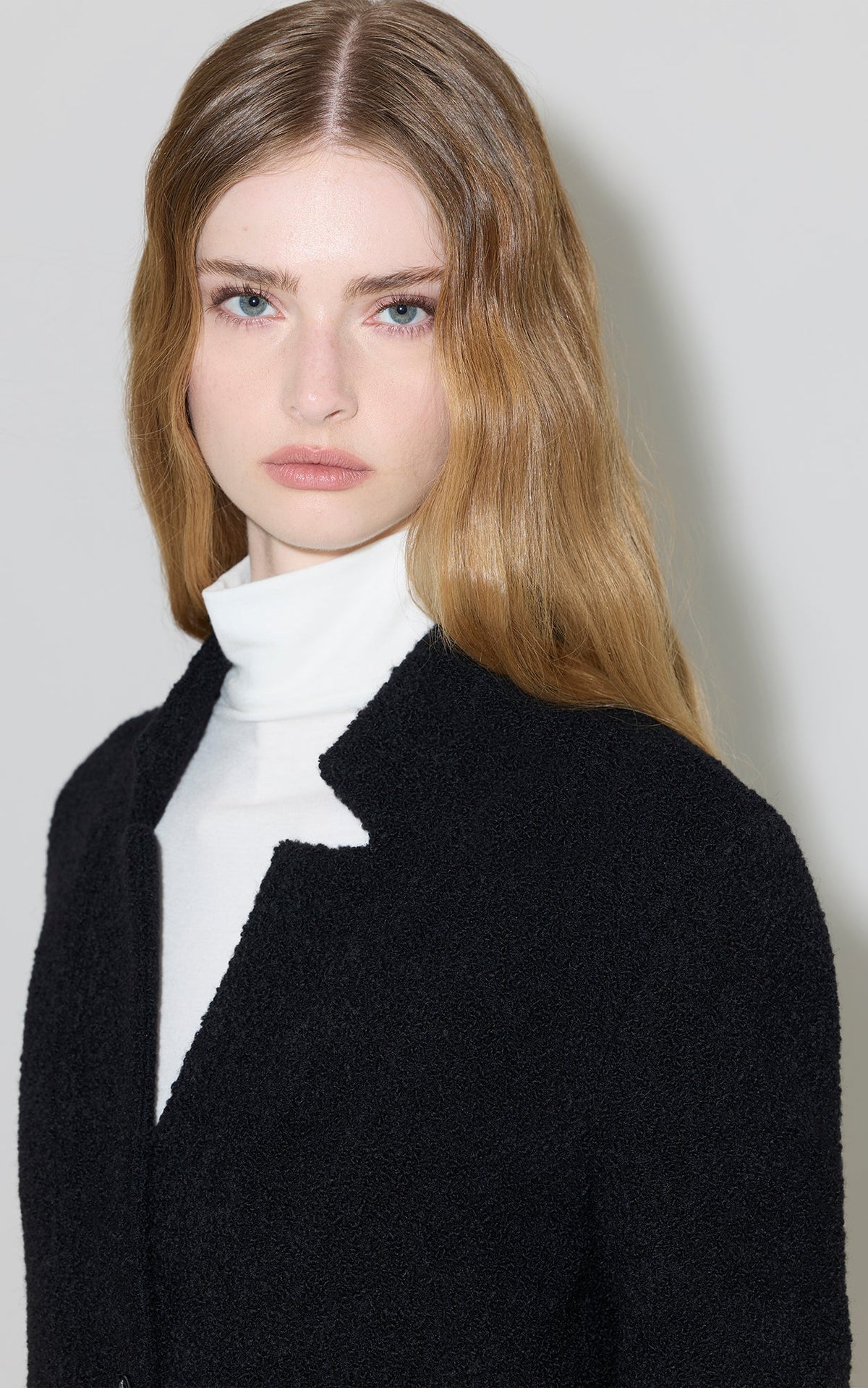 Diane Midi Boucle Wool Coat
