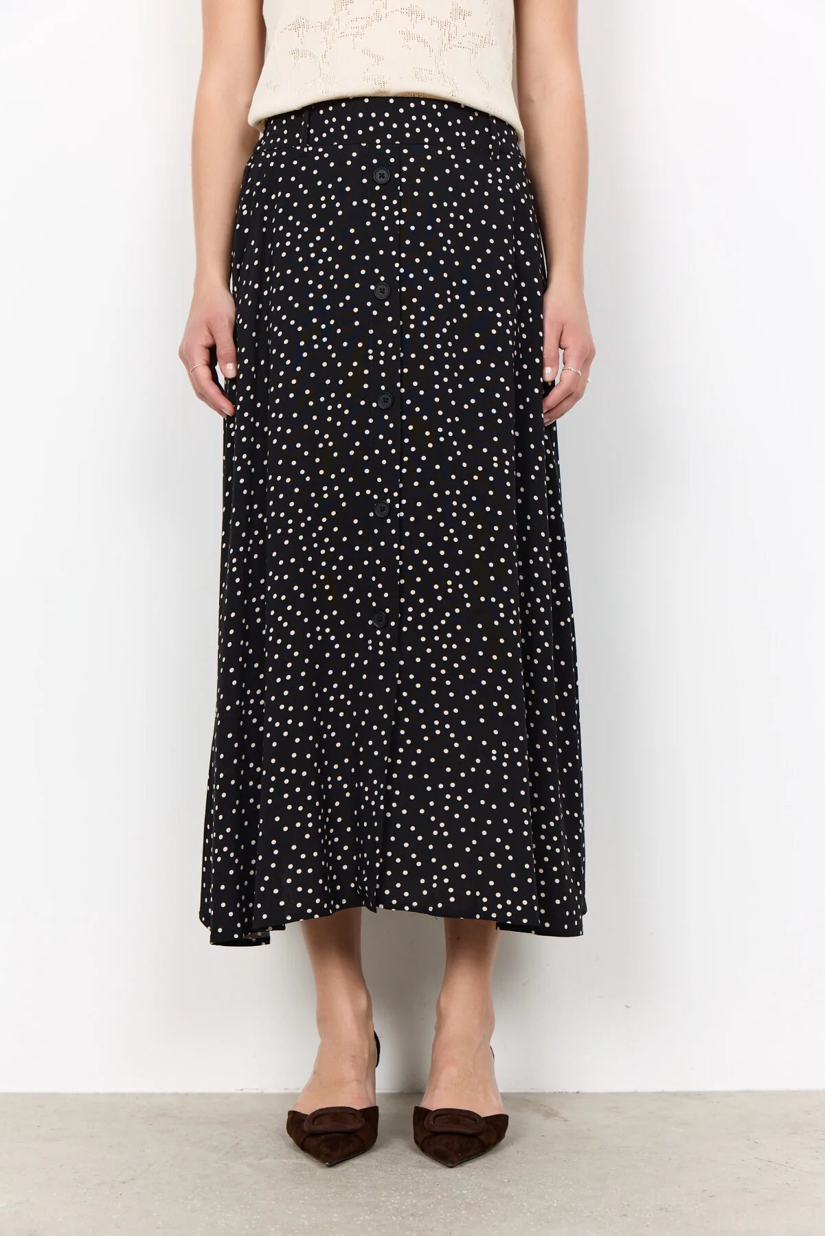 Gilda Polka Dot Skirt