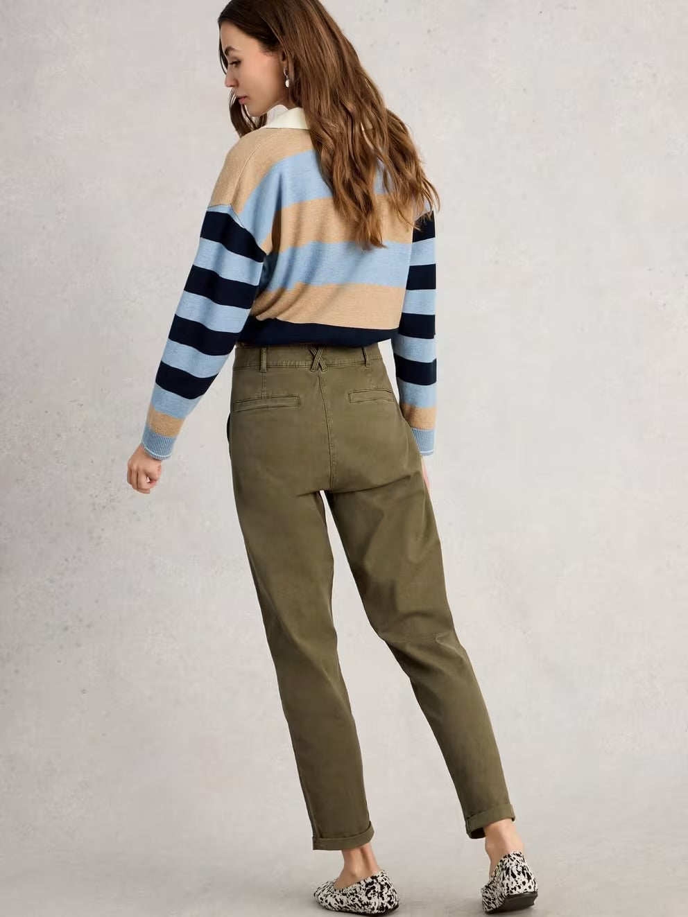 Twister Chino Ankle Length Trouser
