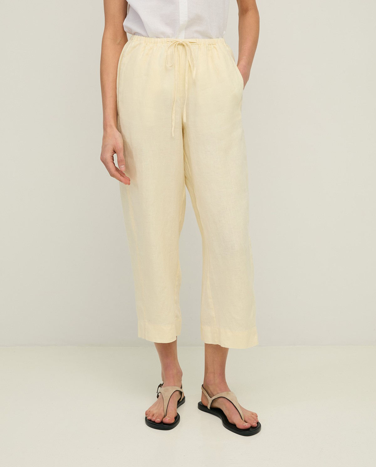 Linen Tailored Trousers