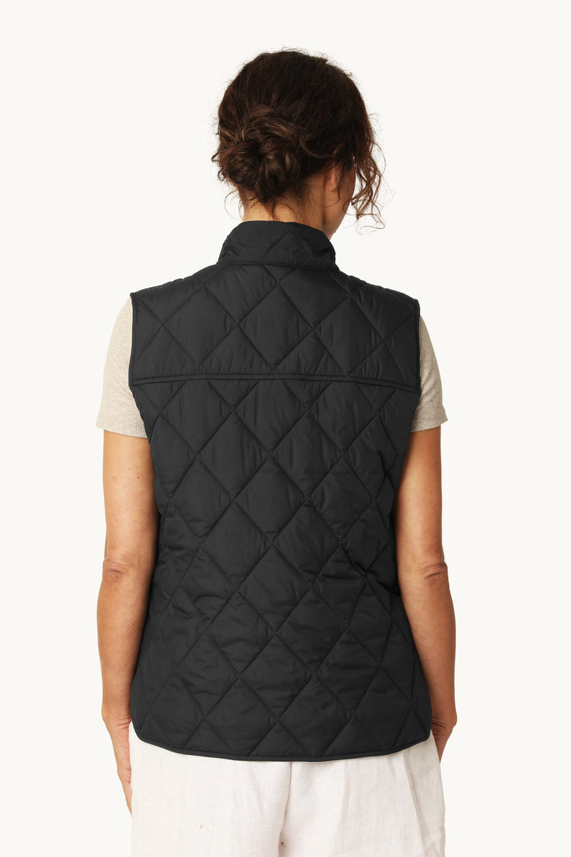 Beat 01 Short Quilted Vest