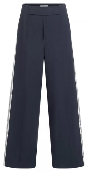 High Waist Trouser With Side Stripe