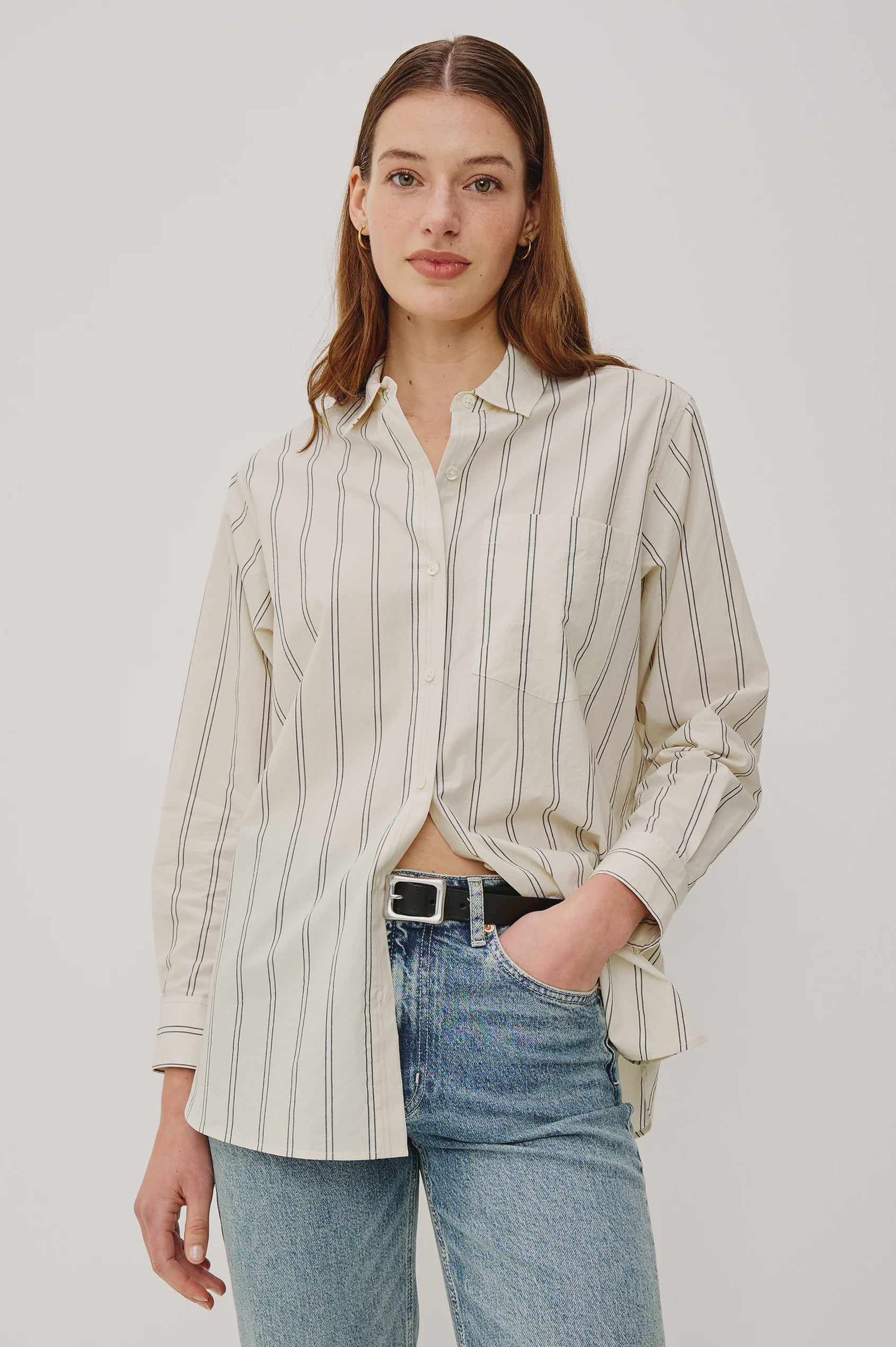 Elsa Button Down