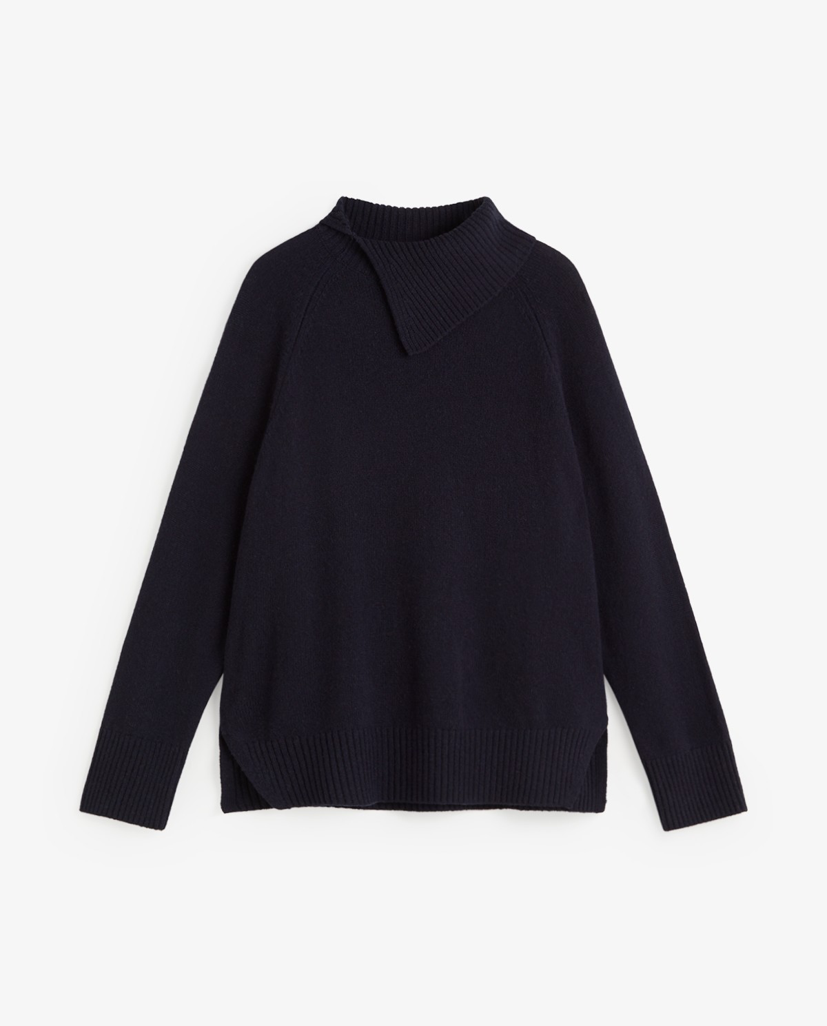 Open Roll-Neck Sweater