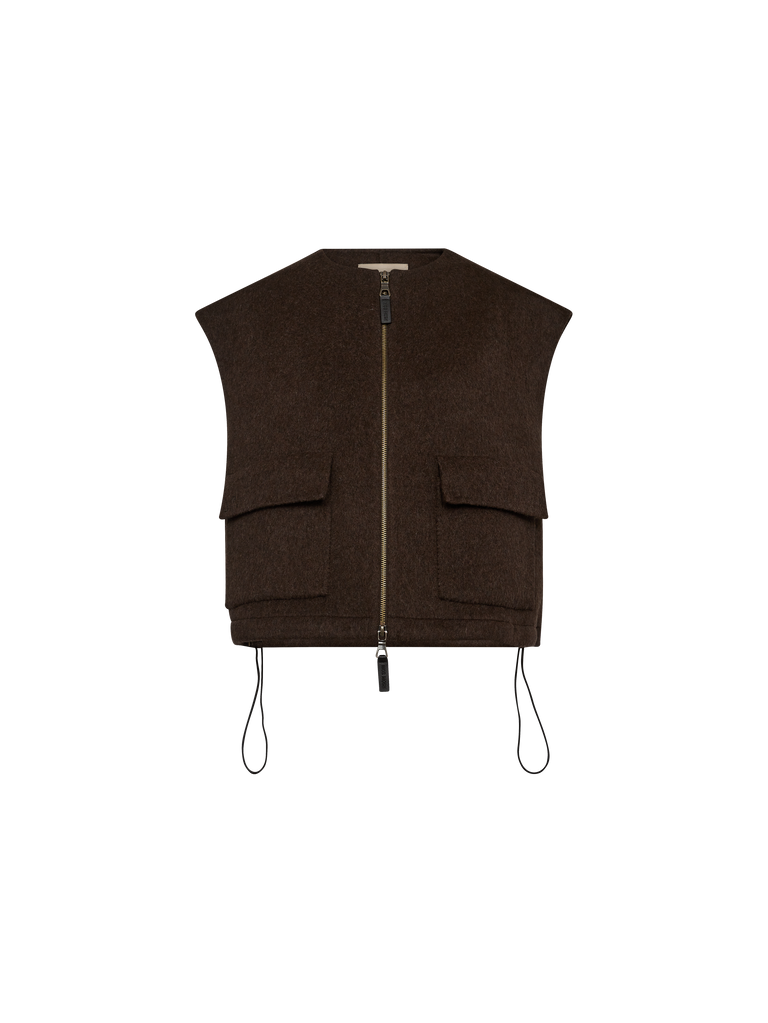 Elise Louisa Wool Vest
