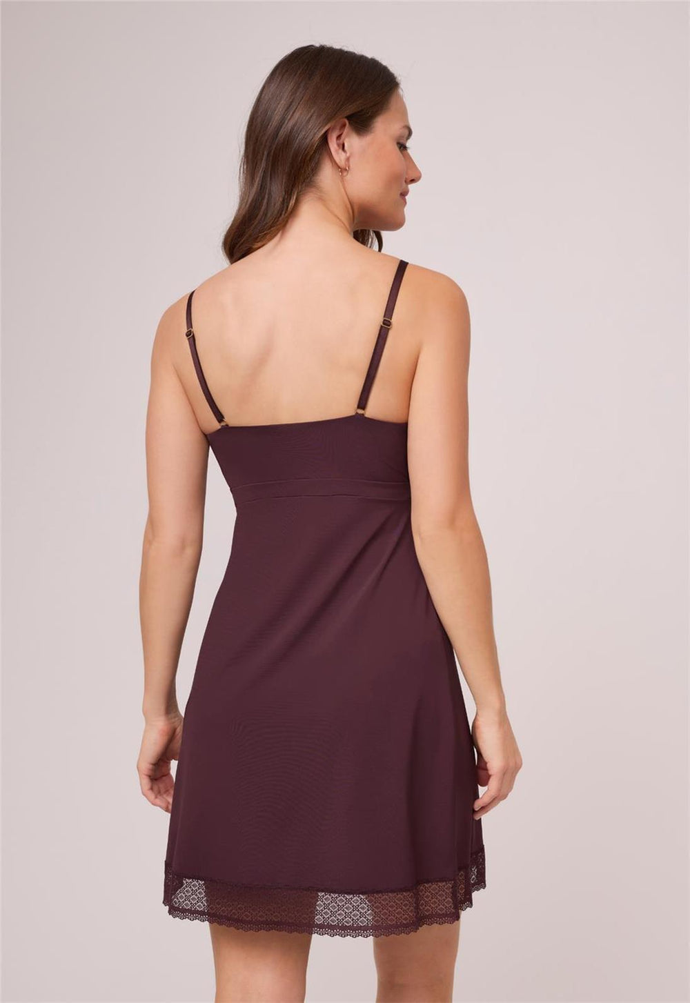 Bust Support Chemise - Fudge