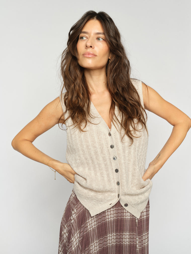 Rinja Marisol Line Knit Top