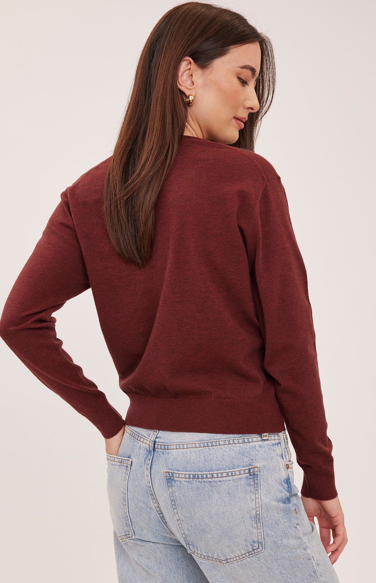 Carina V-Neck Pullover Sweater