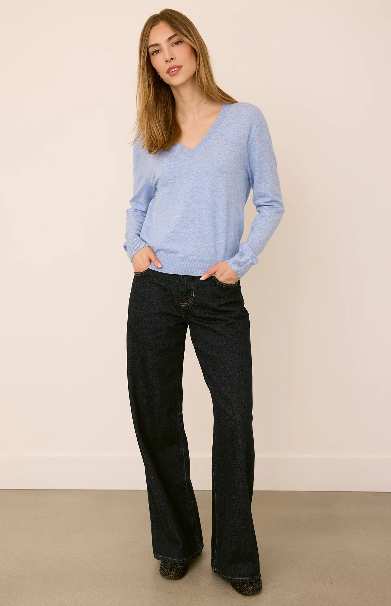 Carina V-Neck Pullover Sweater