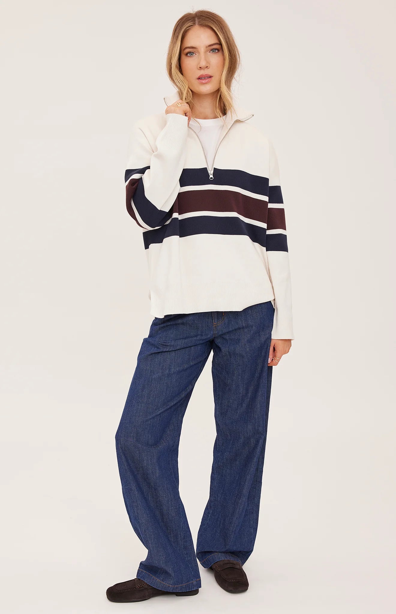 Idris Striped Sweater