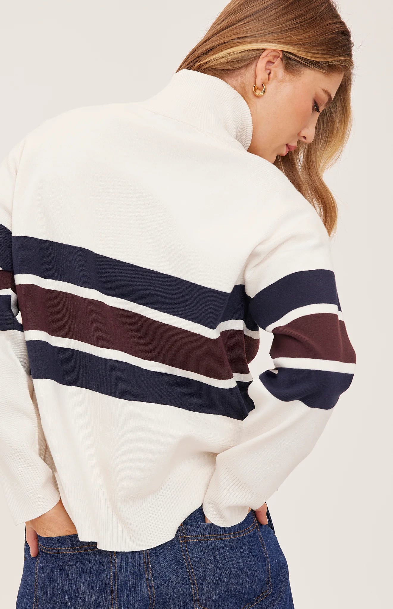 Idris Striped Sweater