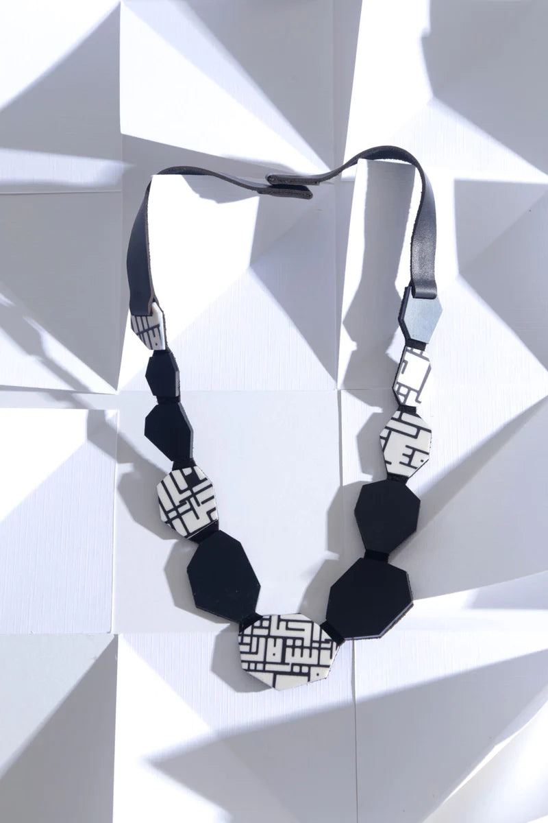 Greta Pattern Necklace