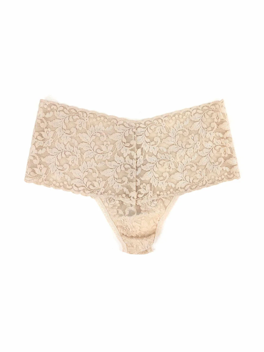 Retro Lace Thong