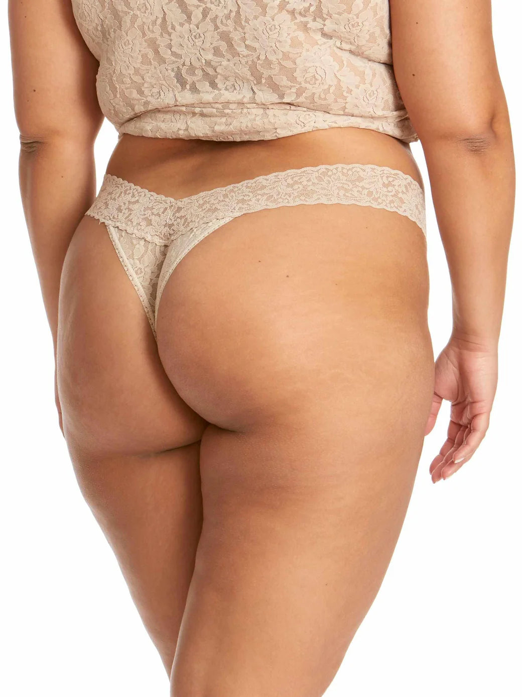 Signature Lace Original Rise  Thong (Wrapped)
